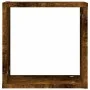 Estantes cubo de pared 6 unidades roble ahumado 30x15x30 cm de , Estantes y estanterías - Ref: Foro24-815881, Precio: 45,53 €...