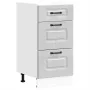 Mueble bajo de cocina Kalmar madera de ingeniería gris hormigón de , Armarios de cocina - Ref: Foro24-854244, Precio: 90,11 €...