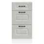 Mueble bajo de cocina Kalmar madera de ingeniería gris hormigón de , Armarios de cocina - Ref: Foro24-854244, Precio: 90,11 €...