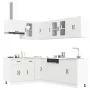 Mueble de cocina Kalmar blanco 11 piezas madera contrachapada de , Armarios de cocina - Ref: Foro24-3314881, Precio: 685,51 €...