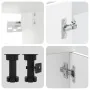 Mueble de cocina Kalmar blanco 11 piezas madera contrachapada de , Armarios de cocina - Ref: Foro24-3314881, Precio: 685,51 €...
