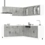 Mueble cocina Lucca gris hormigón 11 pzas madera contrachapada von , Küchenschränke - Ref: Foro24-3314925, Preis: 720,36 €, R...