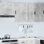 Armario de pared cocina Porto madera ingeniería gris hormigón by , Kitchen cabinets - Ref: Foro24-854045, Price: 55,82 €, Dis...