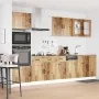 Mueble cocina Kalmar madera vieja 7 pzas madera contrachapada by , Kitchen cabinets - Ref: Foro24-3314739, Price: 658,16 €, D...