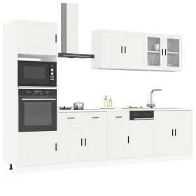 Mueble de cocina Kalmar blanco 7 piezas madera contrachapada by , Kitchen cabinets - Ref: Foro24-3314751, Price: 706,87 €, Di...