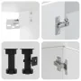 Mueble de cocina Kalmar blanco 7 piezas madera contrachapada de , Armarios de cocina - Ref: Foro24-3314751, Precio: 667,33 €,...