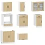 Mueble cocina Kalmar roble sonoma 8 pzas madera contrachapada von , Küchenschränke - Ref: Foro24-3314834, Preis: 525,75 €, Ra...