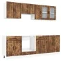 Mueble cocina Kalmar roble ahumado 8 pzas madera contrachapada by , Kitchen cabinets - Ref: Foro24-3314836, Price: 542,91 €, ...