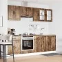 Mueble cocina Kalmar roble ahumado 8 pzas madera contrachapada by , Kitchen cabinets - Ref: Foro24-3314836, Price: 542,91 €, ...