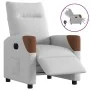 Sillón reclinable eléctrico de tela gris nube by , Armchairs - Ref: Foro24-3323989, Price: 239,36 €, Discount: %