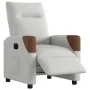 Sillón reclinable eléctrico de tela gris nube by , Armchairs - Ref: Foro24-3323989, Price: 239,36 €, Discount: %