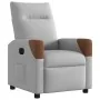 Sillón reclinable eléctrico de tela gris nube by , Armchairs - Ref: Foro24-3323989, Price: 239,36 €, Discount: %