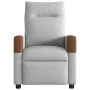Sillón reclinable eléctrico de tela gris nube by , Armchairs - Ref: Foro24-3323989, Price: 239,36 €, Discount: %