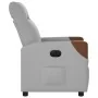 Sillón reclinable eléctrico de tela gris nube by , Armchairs - Ref: Foro24-3323989, Price: 239,36 €, Discount: %