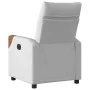 Sillón reclinable eléctrico de tela gris nube by , Armchairs - Ref: Foro24-3323989, Price: 239,36 €, Discount: %