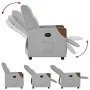 Sillón reclinable eléctrico de tela gris nube by , Armchairs - Ref: Foro24-3323989, Price: 239,36 €, Discount: %
