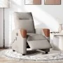 Sillón reclinable de masaje eléctrico tela gris taupe de , Sillones - Ref: Foro24-3324003, Precio: 267,98 €, Descuento: %