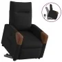 Sillón reclinable elevable tela negro by , Armchairs - Ref: Foro24-3324008, Price: 272,49 €, Discount: %