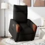 Sillón reclinable elevable tela negro by , Armchairs - Ref: Foro24-3324008, Price: 272,49 €, Discount: %