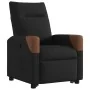 Sillón reclinable elevable tela negro by , Armchairs - Ref: Foro24-3324008, Price: 272,49 €, Discount: %