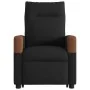 Sillón reclinable elevable tela negro by , Armchairs - Ref: Foro24-3324008, Price: 272,49 €, Discount: %