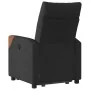 Sillón reclinable elevable tela negro by , Armchairs - Ref: Foro24-3324008, Price: 272,49 €, Discount: %
