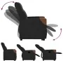 Sillón reclinable elevable tela negro by , Armchairs - Ref: Foro24-3324008, Price: 272,49 €, Discount: %