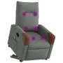 Silla de masaje reclinable de pie de tela gris oscuro by , Armchairs - Ref: Foro24-3324015, Price: 292,49 €, Discount: %