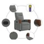 Silla de masaje reclinable de pie de tela gris oscuro by , Armchairs - Ref: Foro24-3324015, Price: 292,49 €, Discount: %
