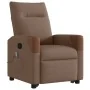 Silla de masaje reclinable de pie de tela marrón by , Armchairs - Ref: Foro24-3324017, Price: 301,69 €, Discount: %