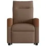 Silla de masaje reclinable de pie de tela marrón by , Armchairs - Ref: Foro24-3324017, Price: 301,69 €, Discount: %