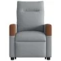 Sillón eléctrico reclinable elevable de tela gris claro by , Armchairs - Ref: Foro24-3324022, Price: 323,00 €, Discount: %