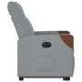 Sillón eléctrico reclinable elevable de tela gris claro by , Armchairs - Ref: Foro24-3324022, Price: 323,00 €, Discount: %