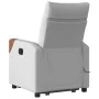 Sillón de masaje eléctrico reclinable elevable tela gris nube by , Armchairs - Ref: Foro24-3324029, Price: 338,03 €, Discount: %