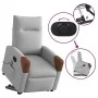 Sillón de masaje eléctrico reclinable elevable tela gris nube by , Armchairs - Ref: Foro24-3324029, Price: 338,03 €, Discount: %