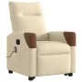 Sillón de masaje eléctrico reclinable elevable tela crema von , Sessel - Ref: Foro24-3324034, Preis: 323,28 €, Rabatt: %