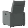 Silla de masaje reclinable de pie de tela gris oscuro de , Sillones - Ref: Foro24-3324060, Precio: 290,69 €, Descuento: %