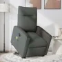 Sillón de masaje eléctrico reclinable elevable tela gris oscuro by , Armchairs - Ref: Foro24-3324074, Price: 340,92 €, Discou...