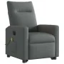 Sillón de masaje eléctrico reclinable elevable tela gris oscuro by , Armchairs - Ref: Foro24-3324074, Price: 340,92 €, Discou...