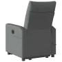 Sillón de masaje eléctrico reclinable elevable tela gris oscuro by , Armchairs - Ref: Foro24-3324074, Price: 340,92 €, Discou...