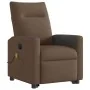 Sillón de masaje eléctrico reclinable elevable tela marrón by , Armchairs - Ref: Foro24-3324076, Price: 340,42 €, Discount: %
