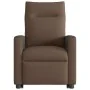Sillón de masaje eléctrico reclinable elevable tela marrón by , Armchairs - Ref: Foro24-3324076, Price: 340,42 €, Discount: %
