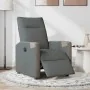 Sillón reclinable eléctrico de tela gris oscuro by , Armchairs - Ref: Foro24-3324081, Price: 243,26 €, Discount: %