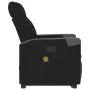 Sillón reclinable de masaje elevable tela negro by , Armchairs - Ref: Foro24-3324097, Price: 287,48 €, Discount: %