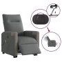 Sillón de masaje eléctrico reclinable elevable tela gris oscuro by , Armchairs - Ref: Foro24-3324106, Price: 337,89 €, Discou...