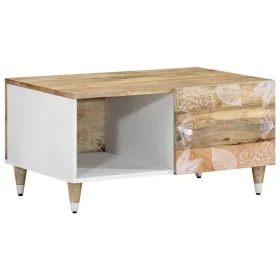Mesa de centro de madera maciza de mango 80x50x40 cm by , Coffee table - Ref: Foro24-4018668, Price: 92,11 €, Discount: %