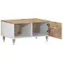 Mesa de centro de madera maciza de mango 80x50x40 cm by , Coffee table - Ref: Foro24-4018668, Price: 92,11 €, Discount: %