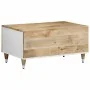 Mesa de centro de madera maciza de mango 80x50x40 cm by , Coffee table - Ref: Foro24-4018668, Price: 92,11 €, Discount: %