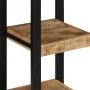 Estante de pared madera maciza de mango 35x35x100 cm von , Regale und Regale - Ref: Foro24-4015935, Preis: 120,38 €, Rabatt: %