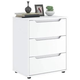 Aparador VISNES blanco 60x40x73 cm madera de ingeniería by , Drawers - Ref: Foro24-4108284, Price: 114,39 €, Discount: %